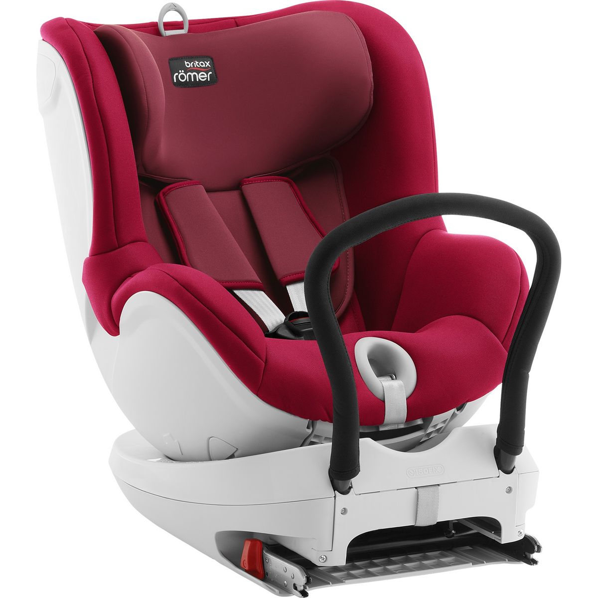 BRITAX RÖMER Siège auto rotatif à 360° ISOFIX groupe 0+/1 Dualfix - Rouge