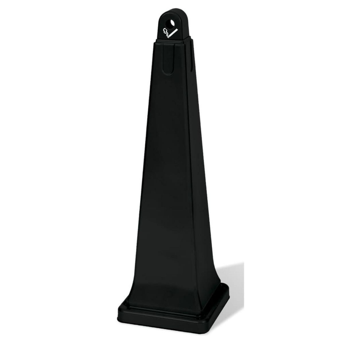 RUBBERMAID Rubbermaid Cendrier d'exterieur Noir