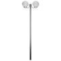 Voir la diapositive 2 : VIDAXL Lampadaire de jardin 2 lampes 220 cm