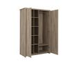 Voir la diapositive 3 : GAMI Armoire 5 niches 2 portes battantes L131cm JONATHAN