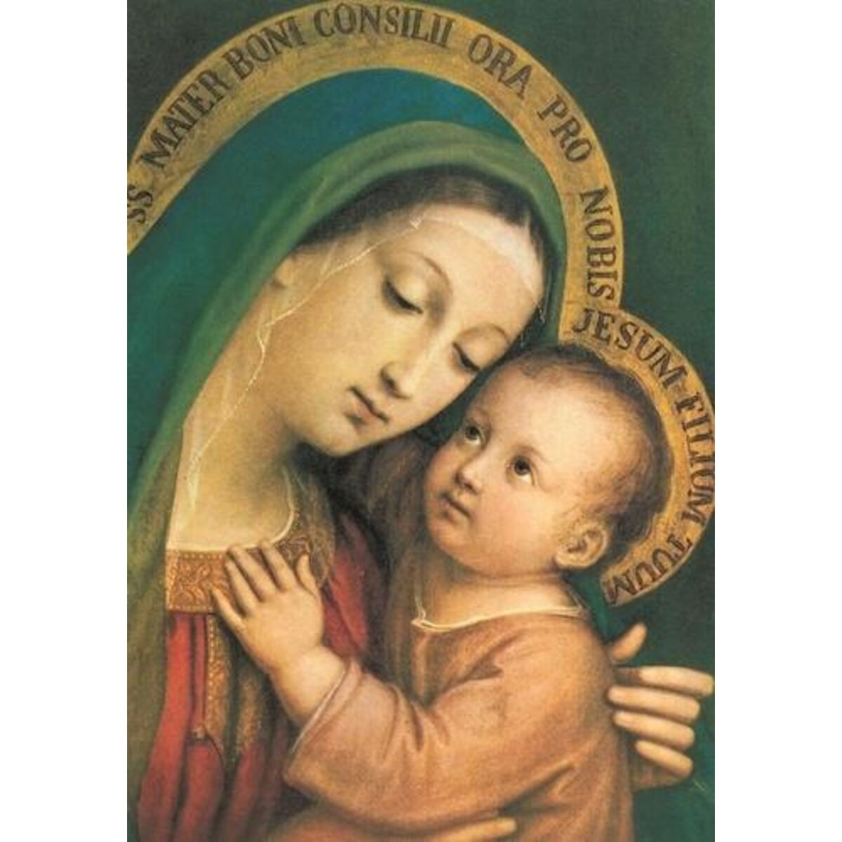 MOIS DE MARIE DEVANT L'IMAGE MIRACULEUSE DE NOTRE-DAME DU BON CONSEIL DE GENAZZANO, Lerat Eugène