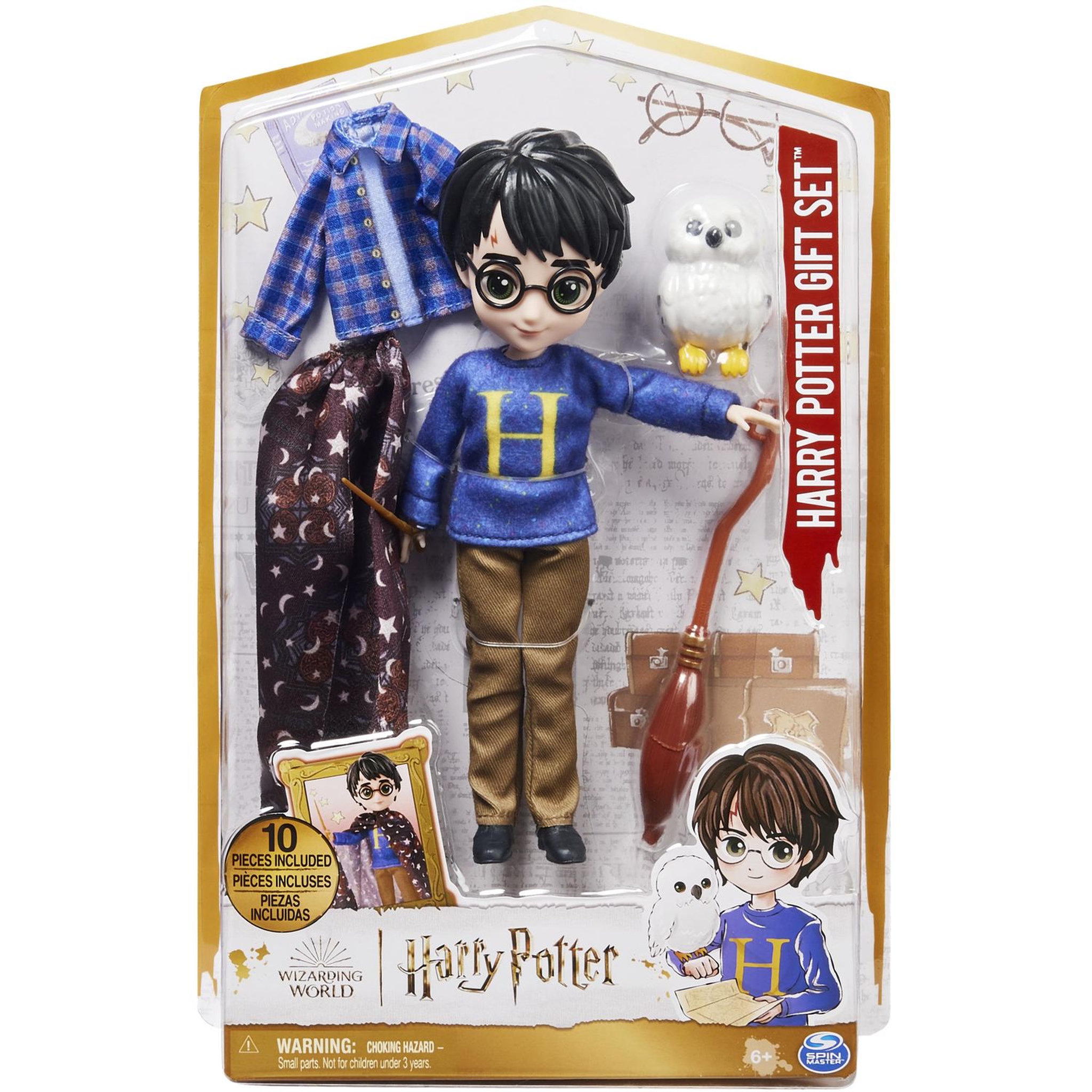 SPIN MASTER Coffret Poupée 20 cm + Accessoires Harry Potter - Wizarding World