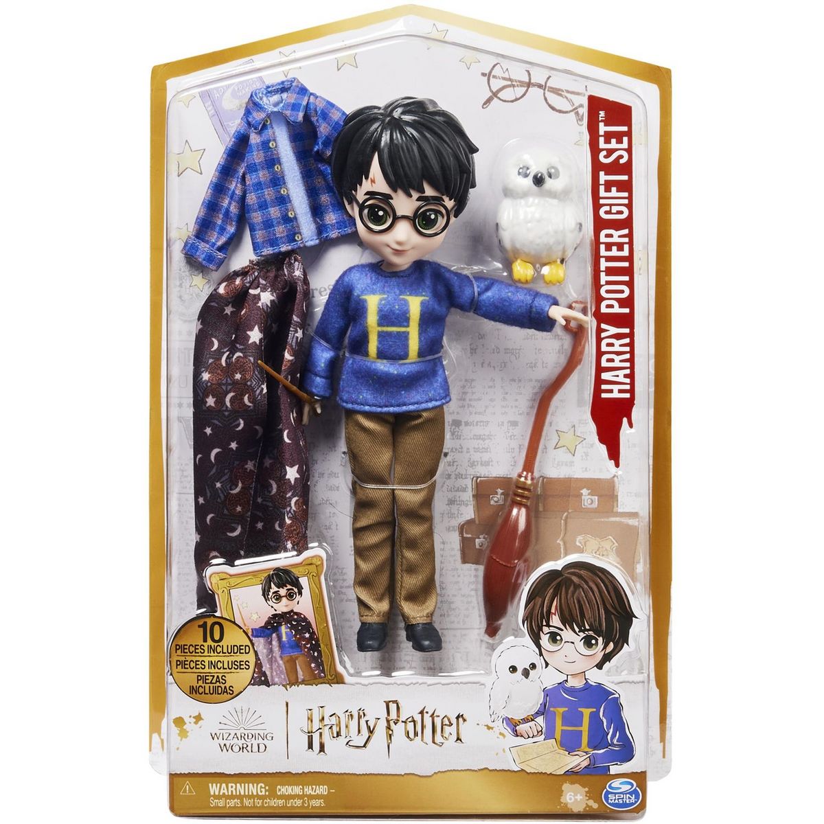 SPIN MASTER Coffret Poupée 20 cm + Accessoires Harry Potter - Wizarding World