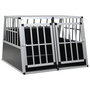Voir la diapositive 1 : VIDAXL Cage pour chien a double porte 94 x 88 x 69 cm