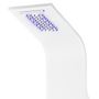 Voir la diapositive 3 : VIDAXL Panneau de douche aluminium 20x44x130 cm blanc