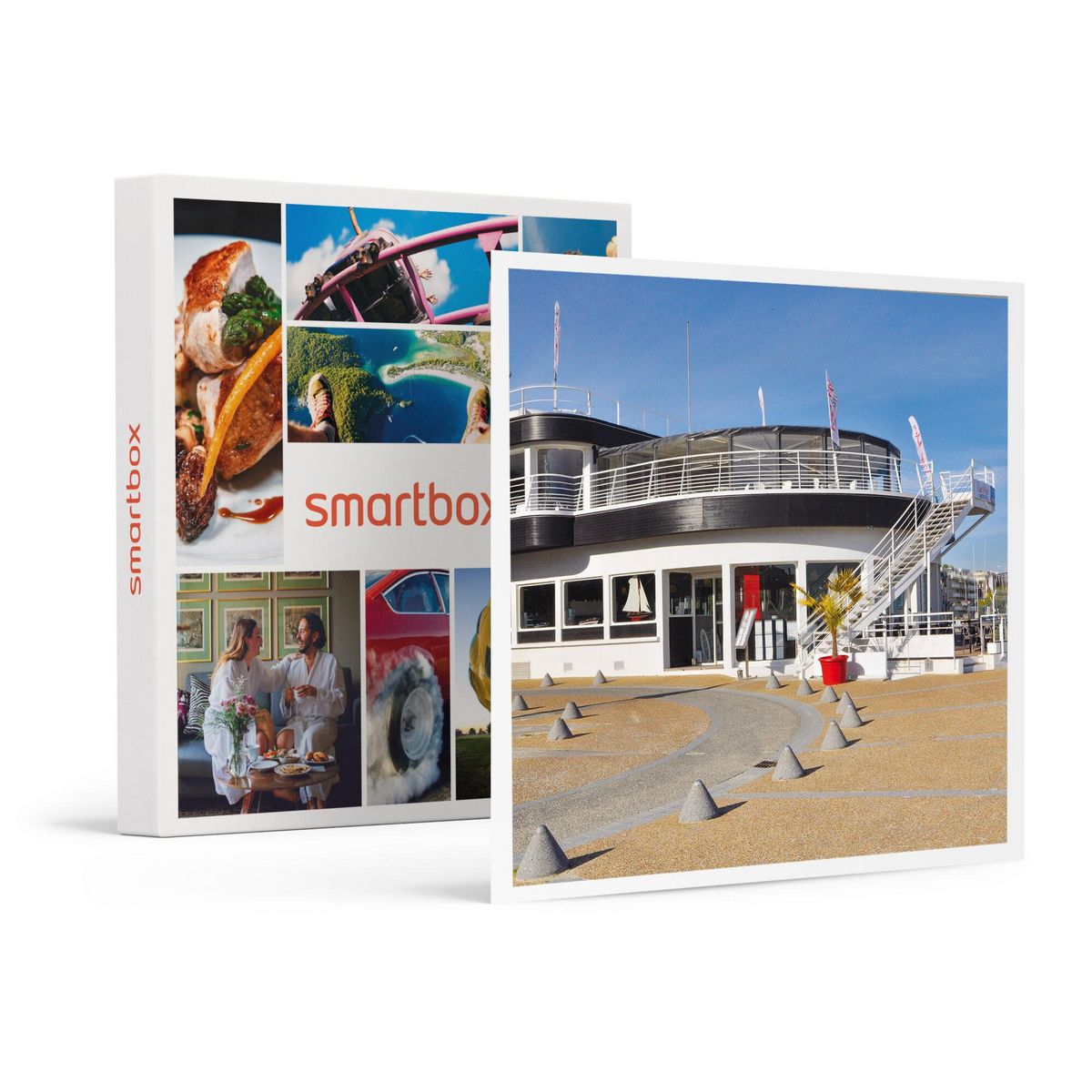 Smartbox Repas gastronomique 4 plats avec champagne en bord de mer près de La Baule - Coffret Cadeau Gastronomie