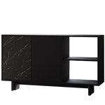 Habitat et Jardin Buffet en bois  Ravello  - 140 x 35 x 80 cm - Noir