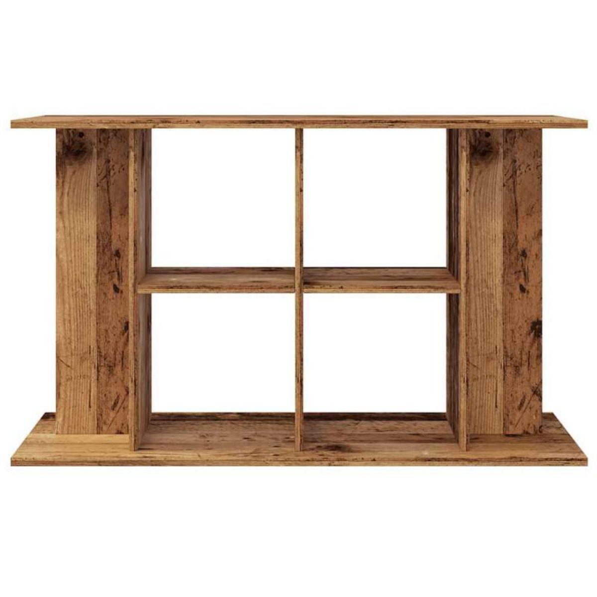 VIDAXL Support pour aquarium vieux bois 100x40x60 cm bois d ingénierie