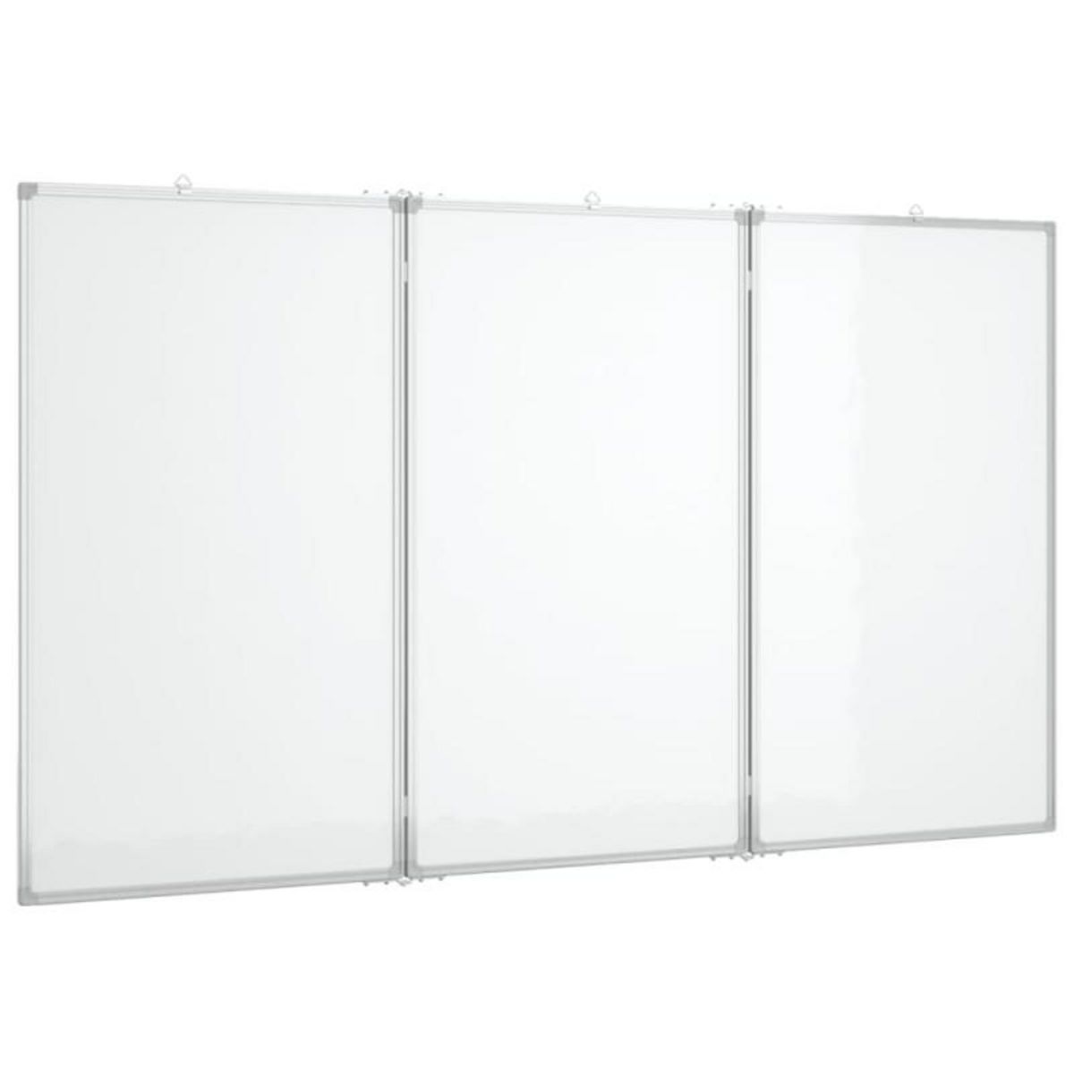 VIDAXL Tableau blanc magnétique pliable 120x80x1,7 cm aluminium