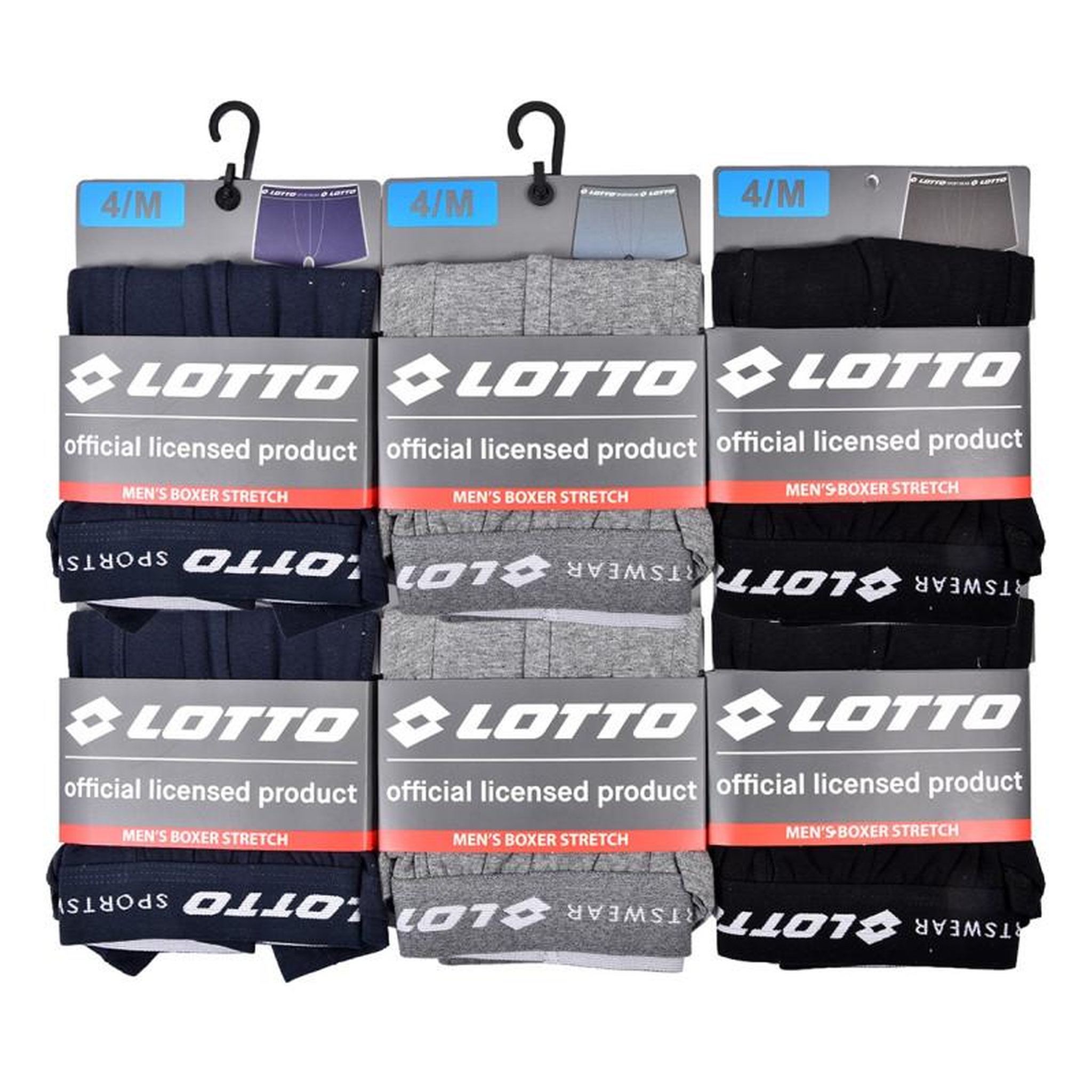 Voir la diapositive 3 : LOTTO Boxer homme LOTTO