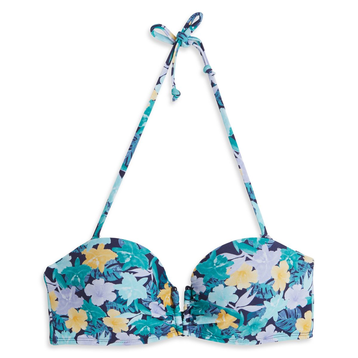 INEXTENSO Haut de maillot de bain Turquoise femme