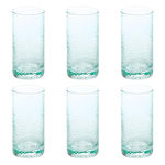 SECRET DE GOURMET Lot de 6 Gobelets Hauts  Celia  30cl Vert Menthe