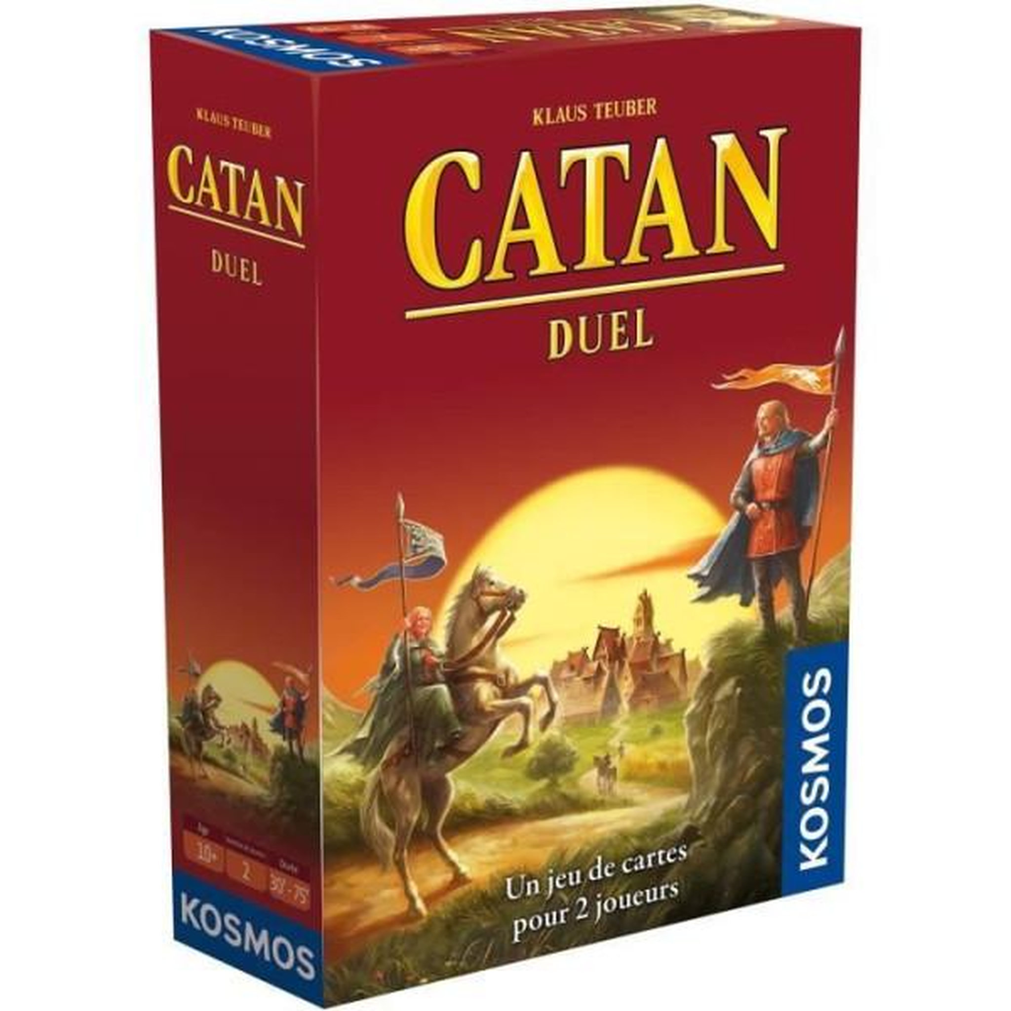 Asmodee Jeu de société - asmodee - catan duel - a partir de 10 ans - 2 joueurs - 30 a 75 minutes