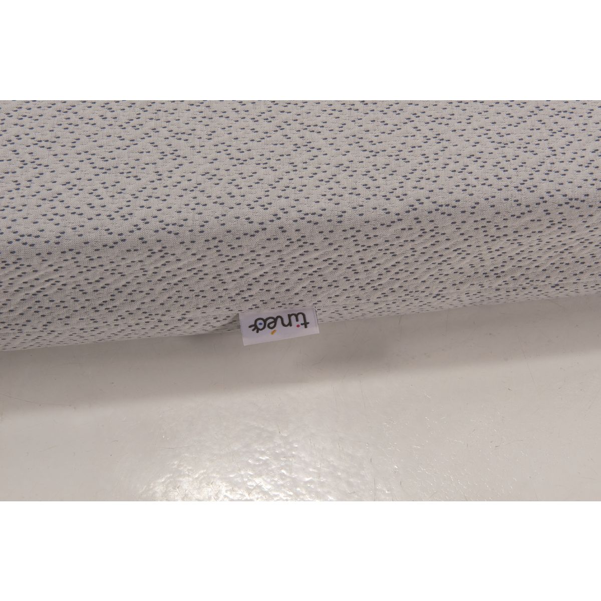 TINEO Matelas bébé en fibres recyclées 60x120 cm déhoussable SECOND LIFE