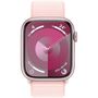 Voir la diapositive 2 : APPLE Montre connectée Serie 9 45mm Aluminium / Rose Loop