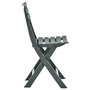 Voir la diapositive 4 : VIDAXL Chaises de jardin pliables lot de 2 Plastique Vert