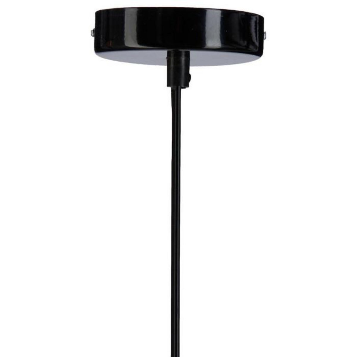 ATMOSPHERA Lampe Suspension en Métal  Holtan  25cm Noir