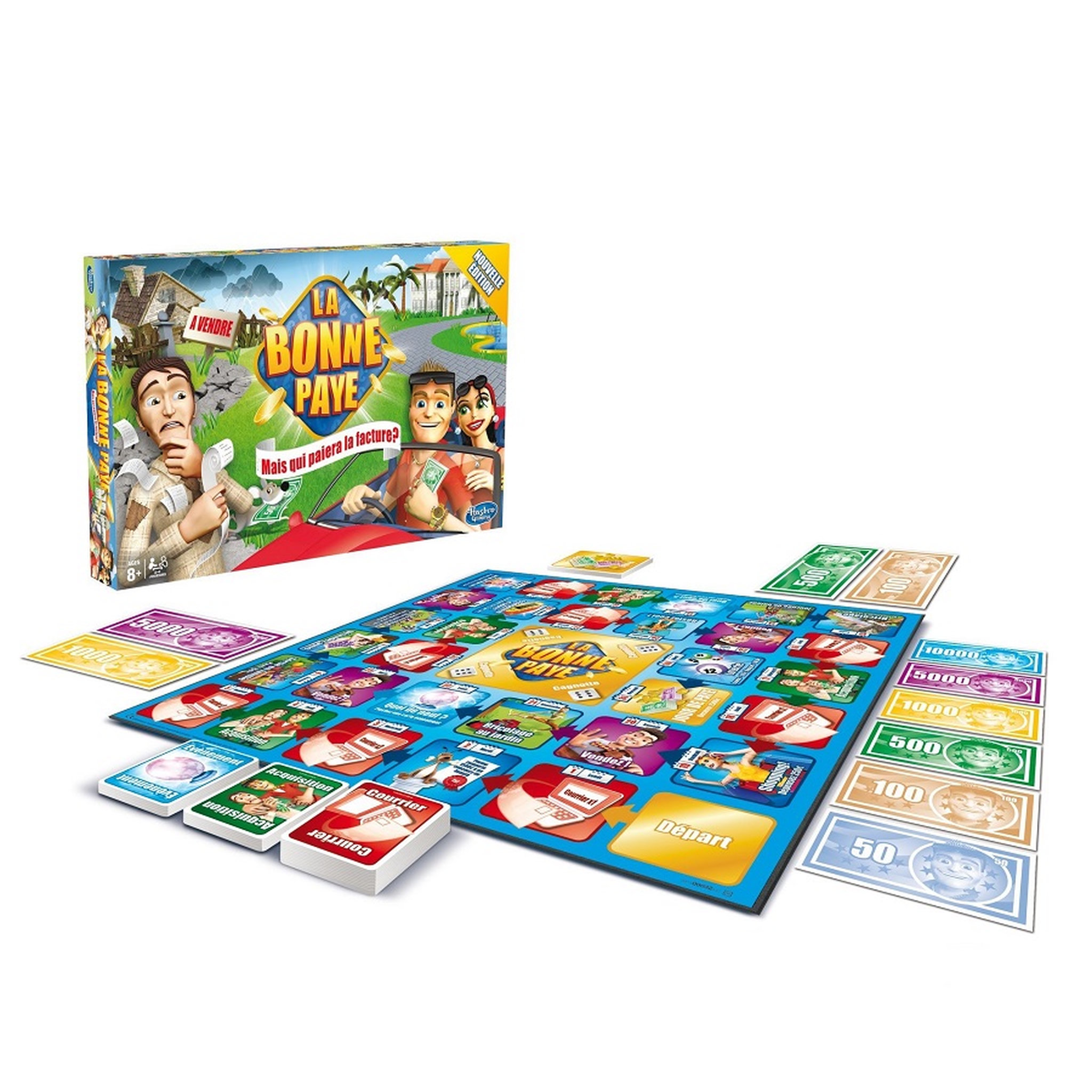 Voir la diapositive 2 : HASBRO Jeu La Bonne Paye - nouvelle édition