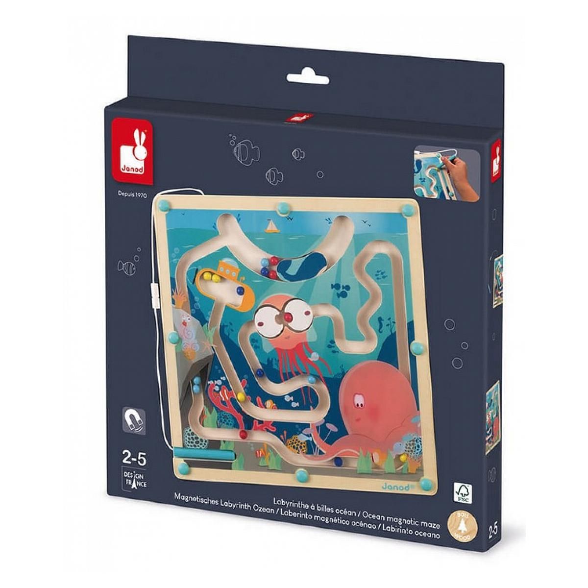 Juratoys-Janod Labyrinthe a billes Ocean