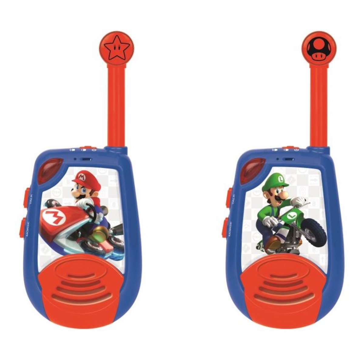 Lexibook Talkie-Walkies Mario Kart portée 2km fonction morse
