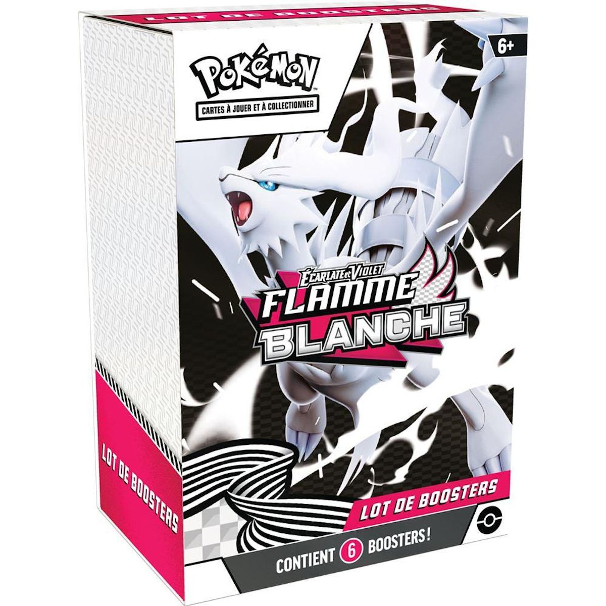 Pokemon Cartes à collectionner Pokémon Bundle 6 boosters Flamme Blanche