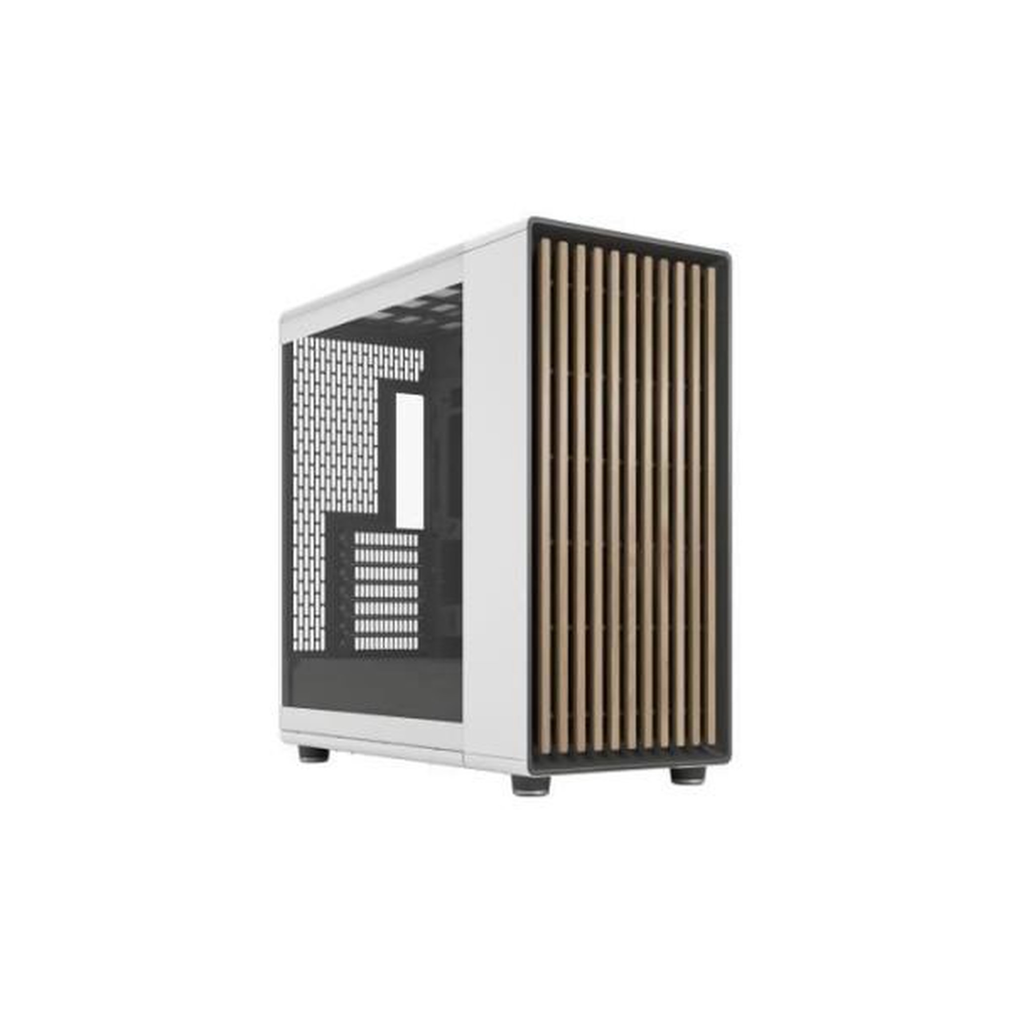 Fractal Design Boîtier PC - FRACTAL DESIGN - North XL RC Chalk White TG - Blanc - ATX - USB 3.1 Gen 2 Type-C - 2xUSB 3.0