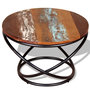 Voir la diapositive 4 : VIDAXL Table basse Bois de recuperation massif 60x60x40 cm