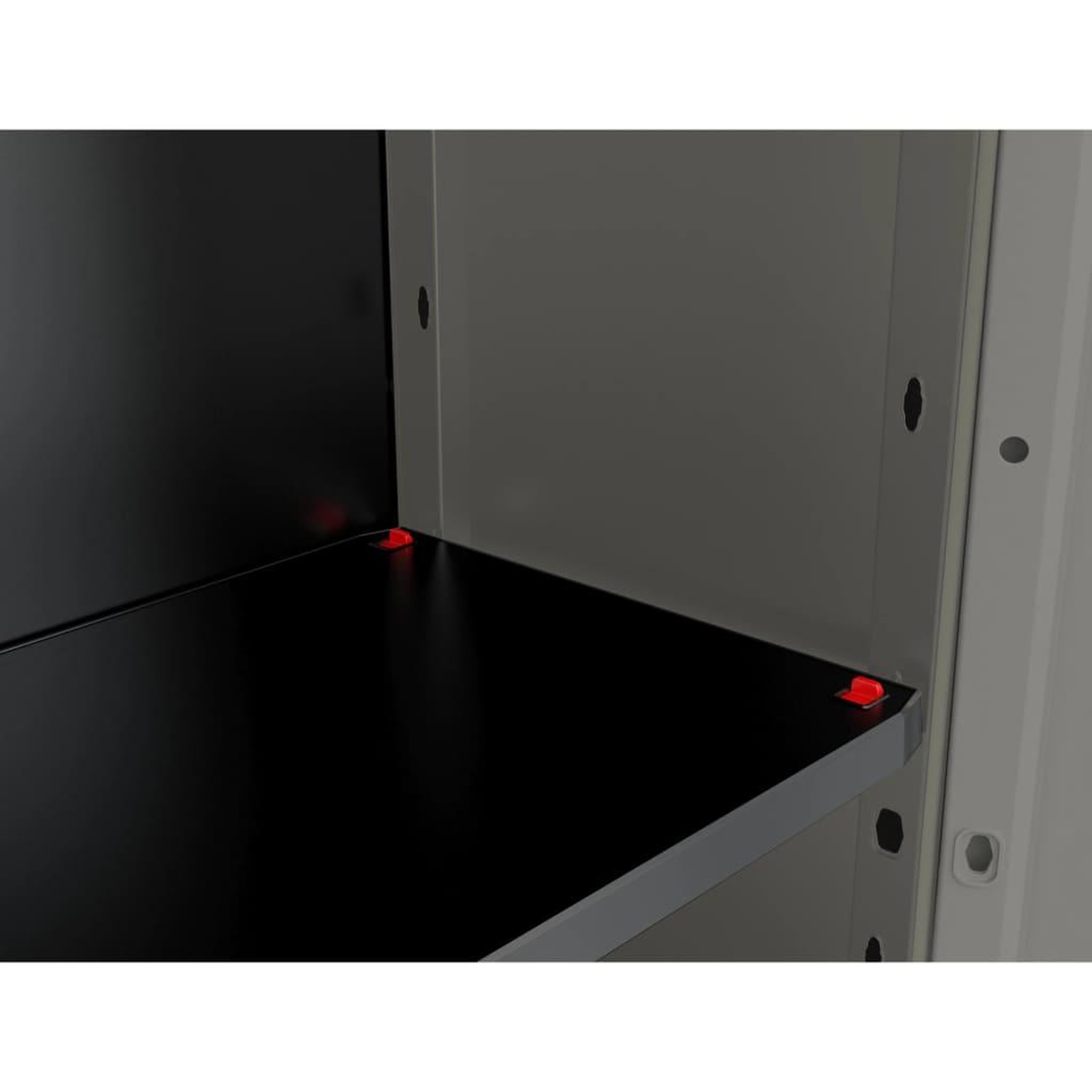 Voir la diapositive 5 : Keter Keter Armoire basse de rangement Planet gris et noir