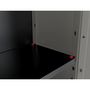 Voir la diapositive 5 : Keter Keter Armoire basse de rangement Planet gris et noir