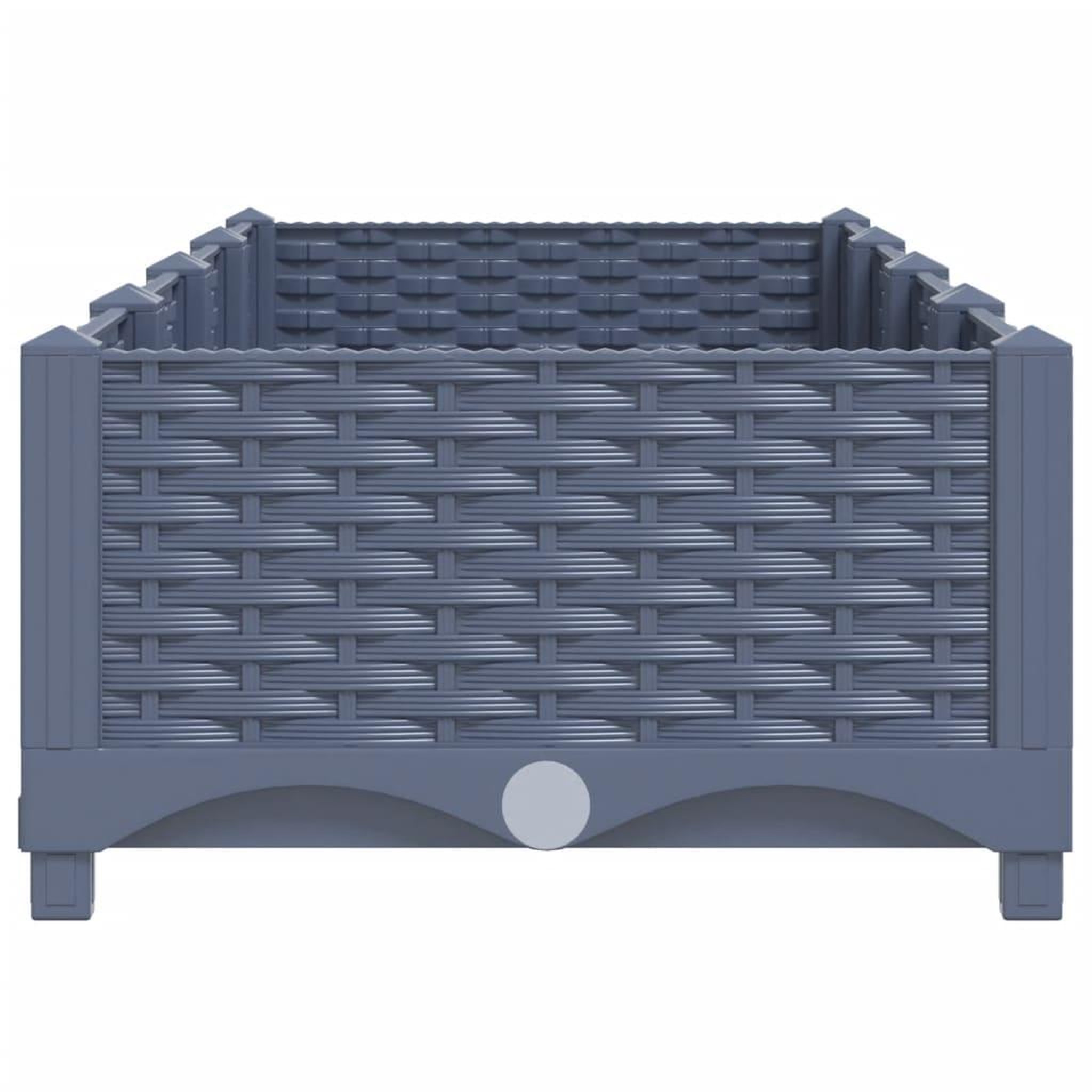 Voir la diapositive 4 : VIDAXL Lit sureleve 160x40x23 cm Polypropylene