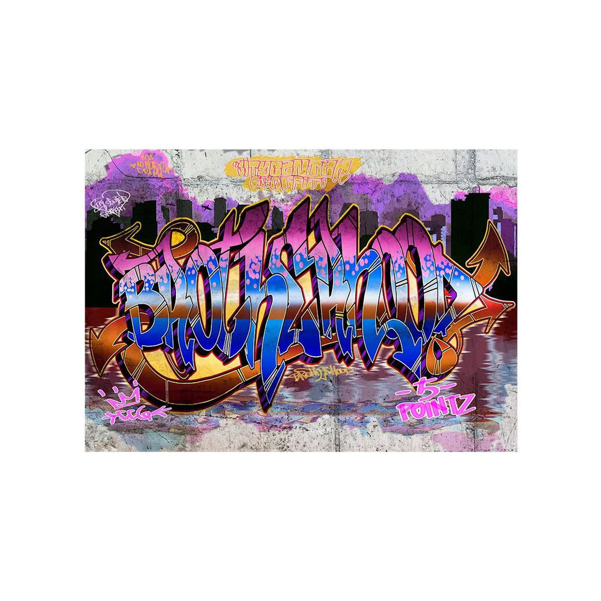 Paris Prix Papier Peint  Colorful Mural