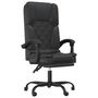 Voir la diapositive 2 : VIDAXL Fauteuil de massage inclinable de bureau Noir Similicuir