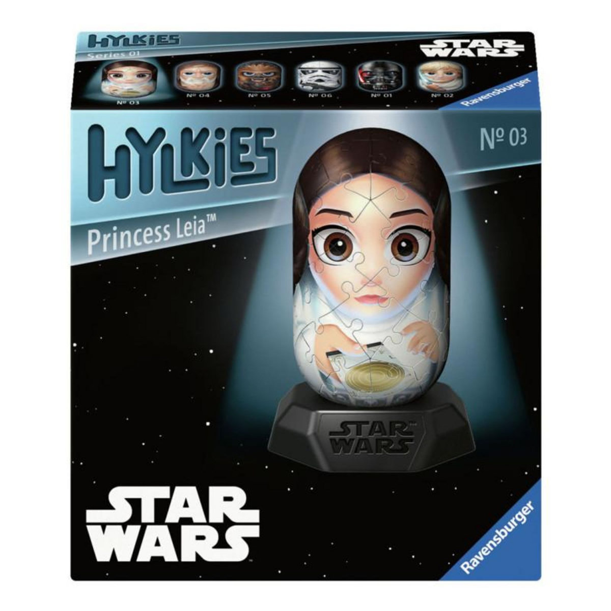 RAVENSBURGER Ravensburger - 3D Puzzle Star Wars Princess Leia, 54 pcs. 12001014 2