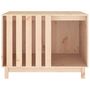 Voir la diapositive 5 : VIDAXL Niche pour chien 90x60x67 cm Bois de pin massif