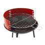 Voir la diapositive 2 : NEKA Barbecue à charbon Corinto - Acier - Rouge