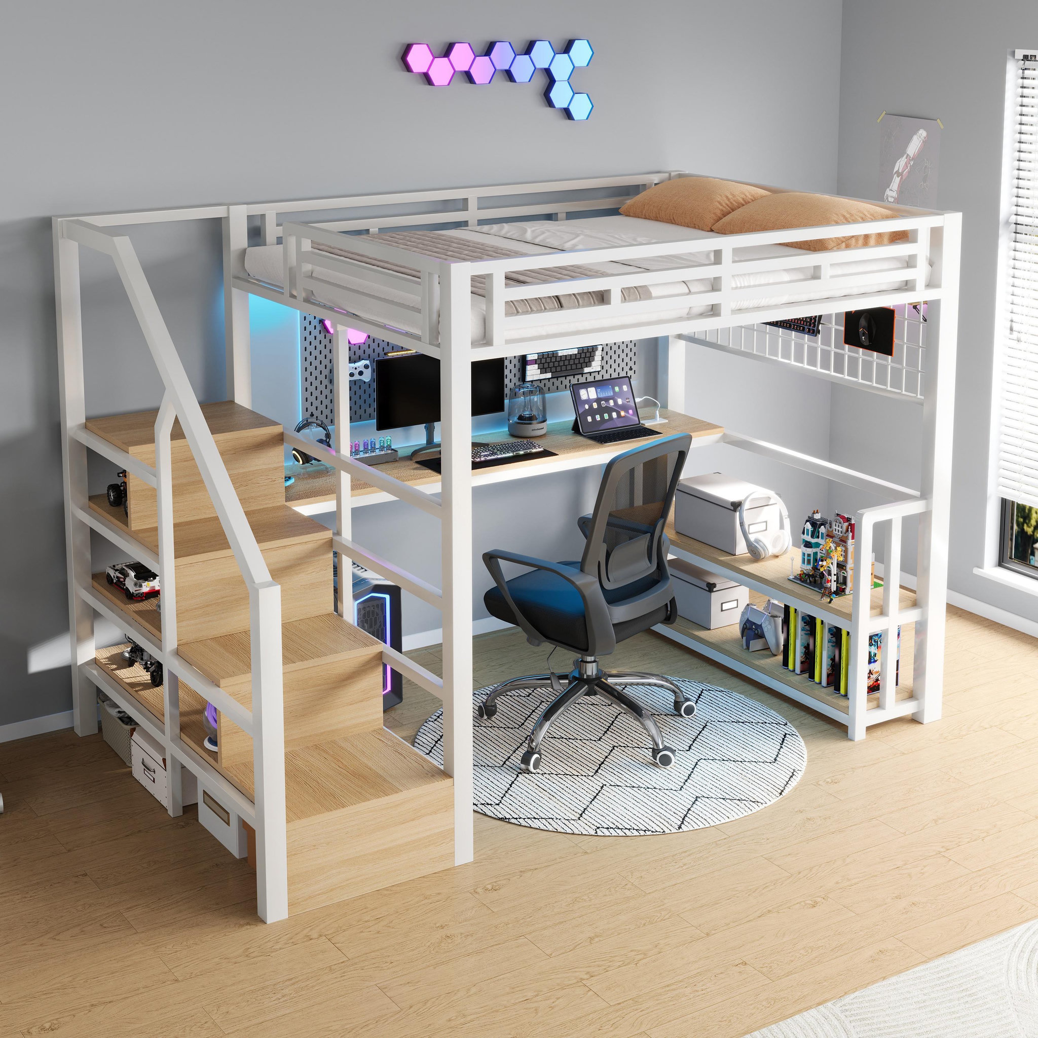 Voir la diapositive 5 : MERAX Lit mezzanine