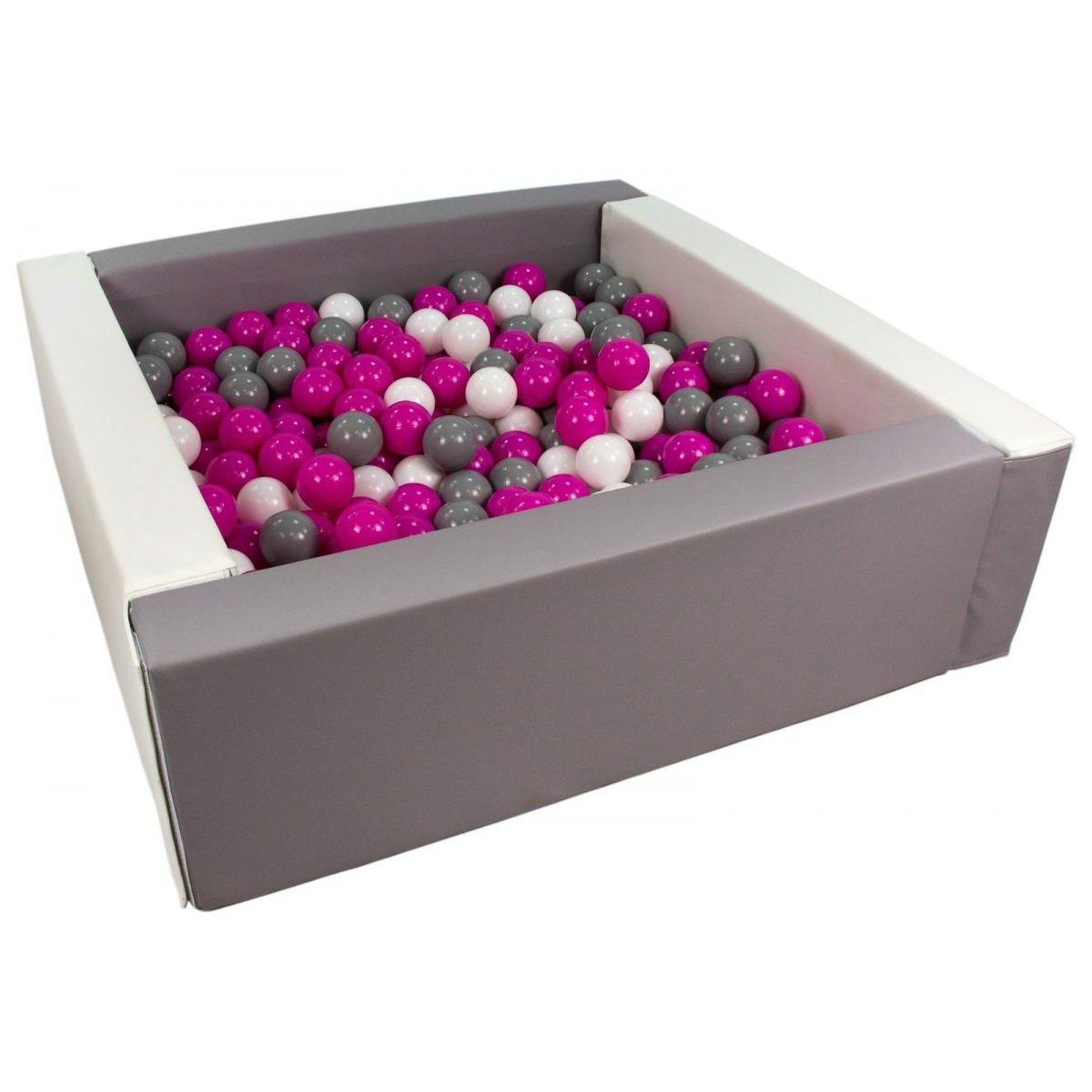 Piscine À Balles Velinda Carrée 300 Balles Plastique - vue 2
