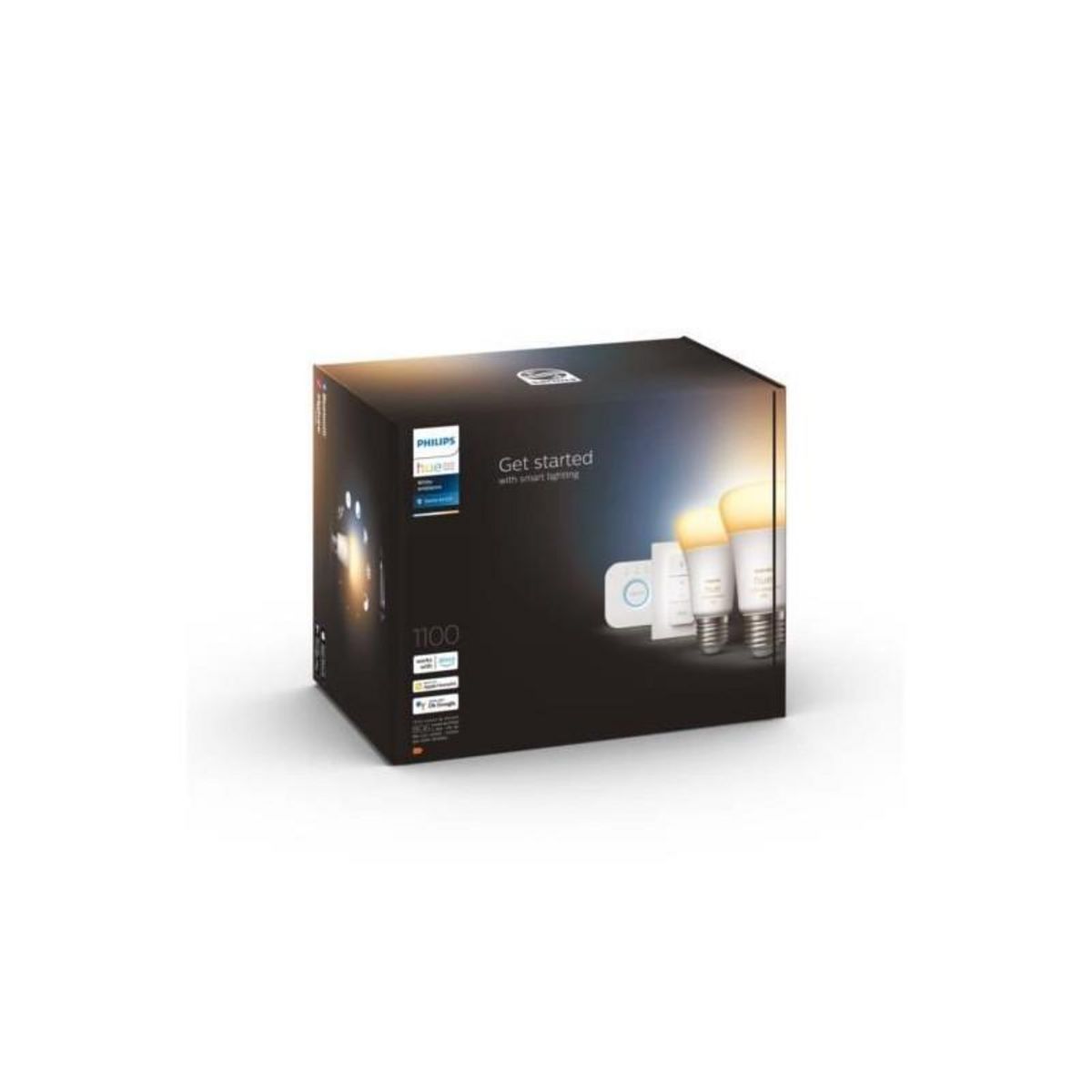 PHILIPS HUE White Ambiance 10.5W A60 E27 2set sw EU PMO