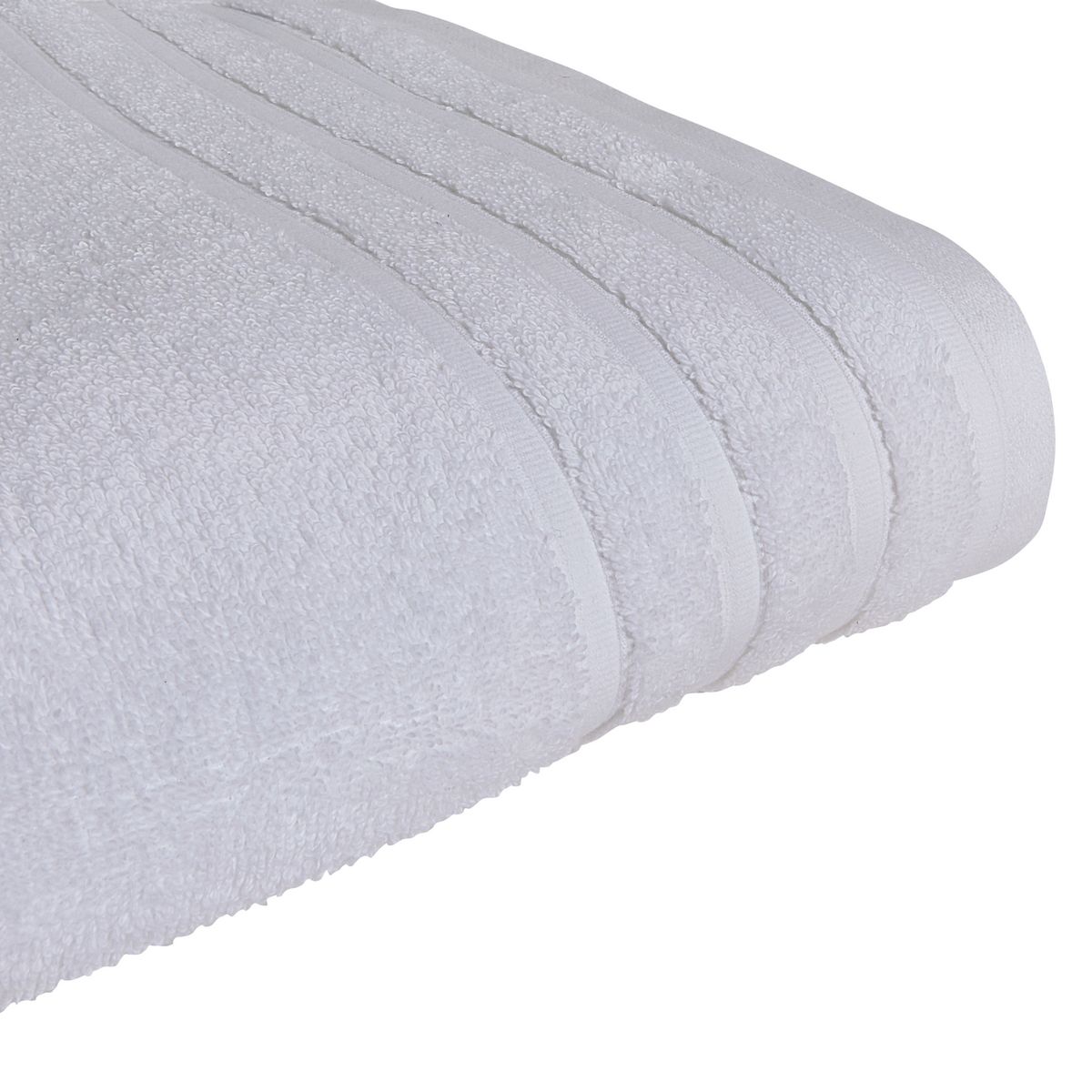ACTUEL Maxi drap de bain uni en coton bouclé 500 gr/m2