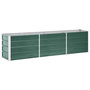 Voir la diapositive 1 : VIDAXL Lit sureleve de jardin Acier galvanise 240x40x45 cm Vert
