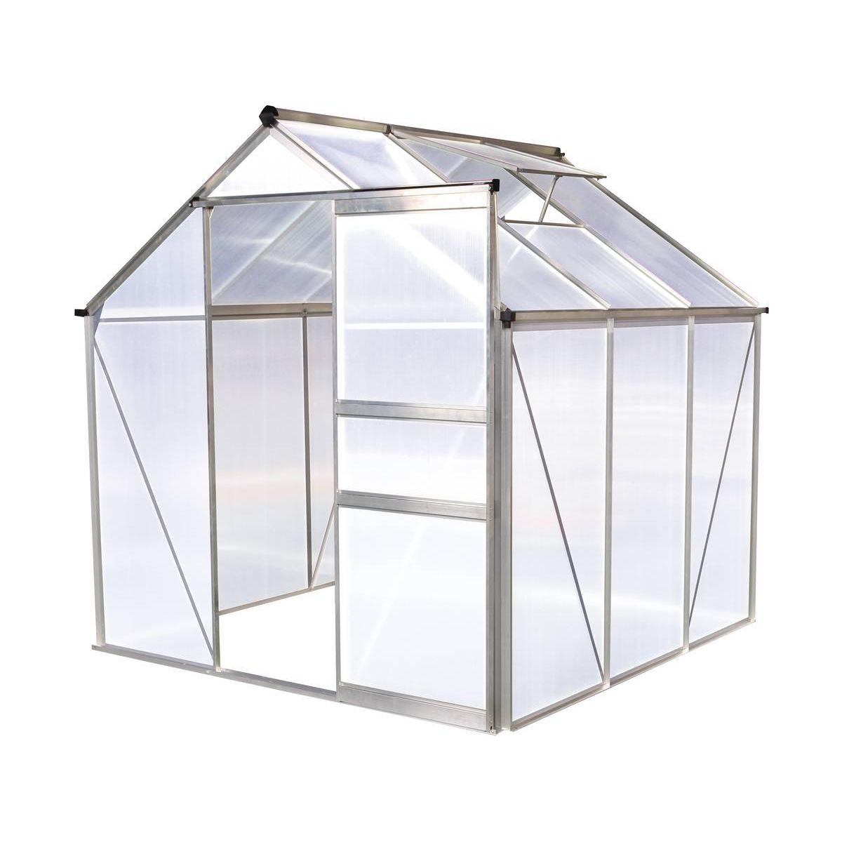 Habitat et Jardin Serre jardin polycarbonate  Hortensia  - 3,65m²