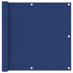 VIDAXL Ecran de balcon Bleu 90x600 cm Tissu Oxford