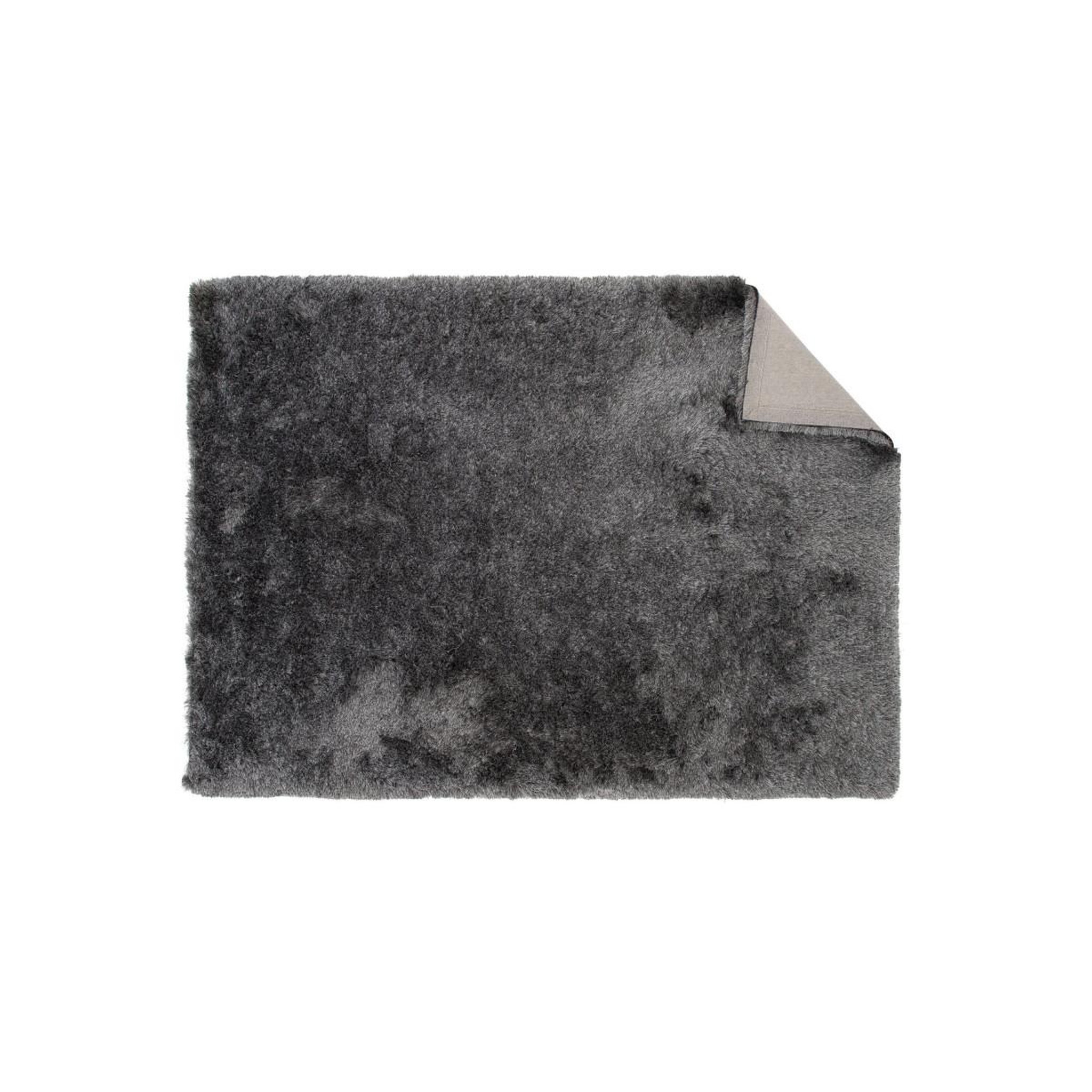 Voir la diapositive 2 : Paris Prix Tapis déco shaggy  shiva  171x242cm gris