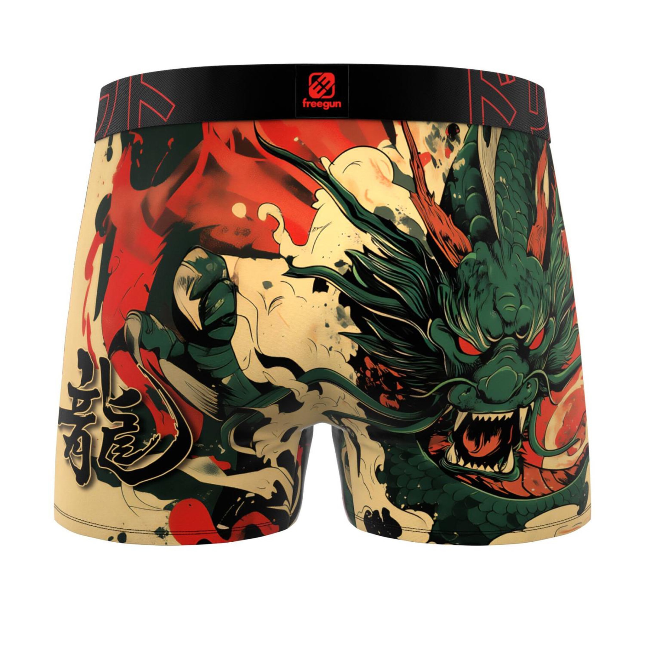 Voir la diapositive 6 : FREEGUN Lot de 3 boxers homme collection mangaka