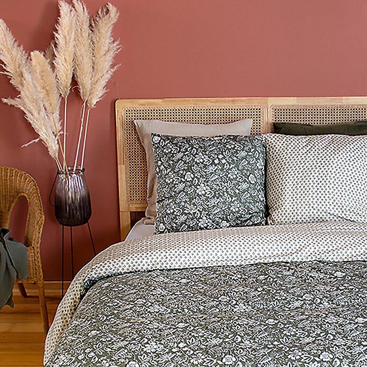 Home collection Parure de couette 3 pcs 100% microfibre, indily