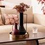 Voir la diapositive 3 : ATMOSPHERA Vase Design en Métal  Sylvain  35cm Noir