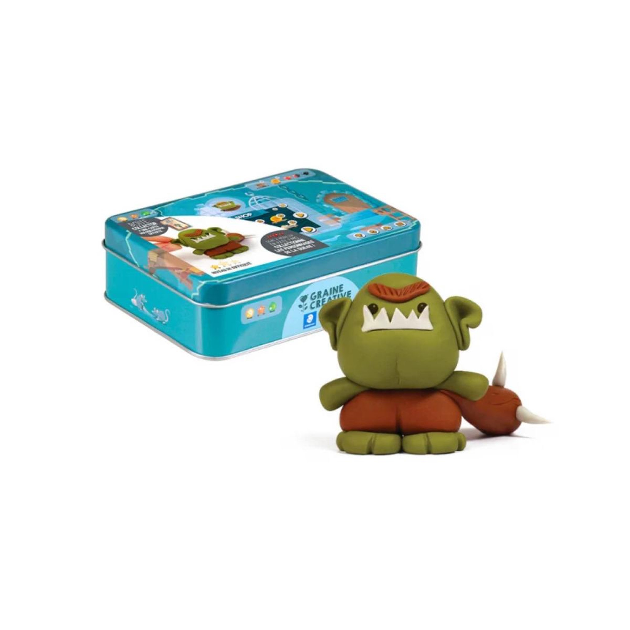 Graine créative Boite Metal Fimo Fantastique Ogre