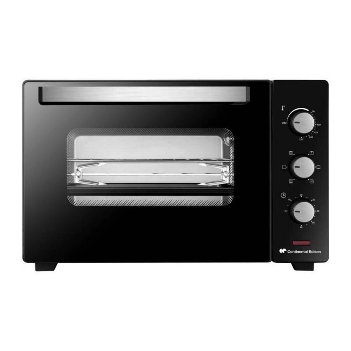 CONTINENTAL EDISON Mini four CONTINENTAL EDISON MF38N Noir L54,35x H36,6 x P41,15 cm 38L