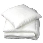 Paris Prix Couette Microfibre  Confort  240x260cm Blanc