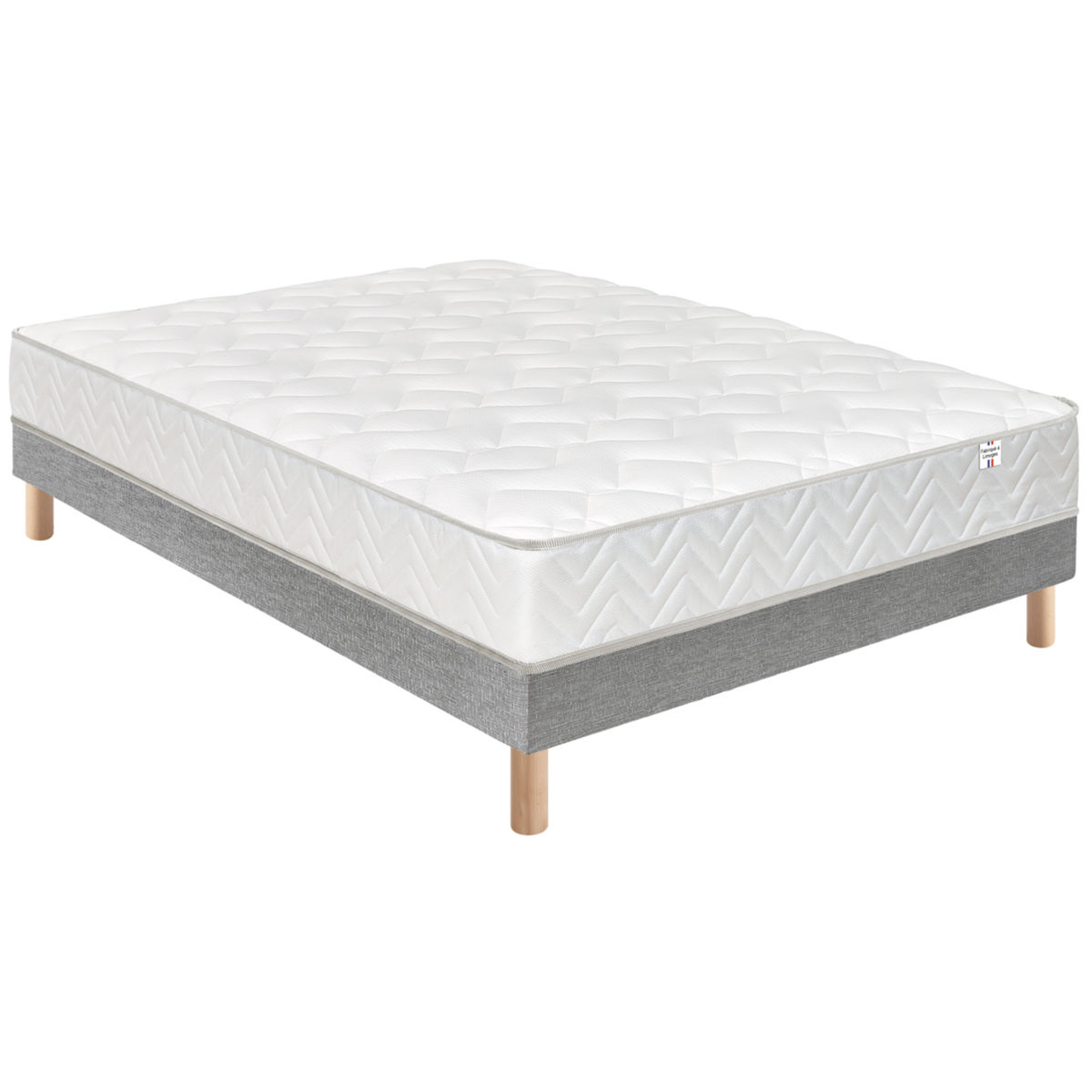Voir la diapositive 4 : Matelas ressorts ensachés 140X200 CM VERDON